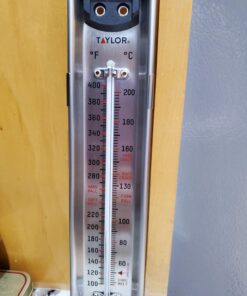 Taylor Stainless Steel Candy Deep Fry Food Cooking Kitchen Analog Thermometer, 12 Inches Traditional 28 81uDlHkE0aL
