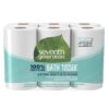 Seventh Generation Toilet Paper Recycled Bath Tissue 4-Pack 100% Recycled Paper 2-ply without Chlorine Bleach 12 Rolls White 12 Count (Pack of 4) 35 81uFdma4jgL