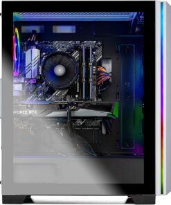 Skytech Gaming Chronos Gaming PC Desktop – Intel Core i7 12700F 2.1 GHz, RTX 3070, 1TB NVME SSD, 16G DDR4 3200, 650W Gold PSU, AC Wi-Fi, Windows 10 Home 64-bit 12700F | 3070 6 81uGbS46CAL