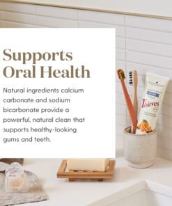 Thieves AromaBright Toothpaste by Young Living, 4 Ounces 9 81uI4W8gWuL