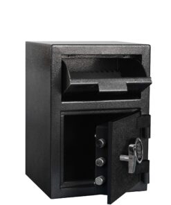 Templeton Safes Standard Depository Drop Slot Safe with Electronic Keypad Combination & Key Backup, 1.12 CBF Standard - 1.12 CBF 8 81uIZSyUUUL