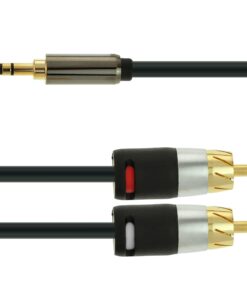 Mediabridge™ 3.5mm Male to 2-Male RCA Adapter (6 Feet) - Step Down Design - (Part# MPC-35-2XRCA-6) 6 Feet 19 81uIwrg4Q4L