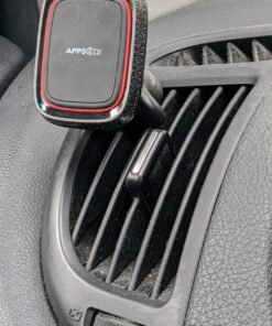 APPS2Car 2 Packs Magnetic Phone Car Mount, in Car Phone Holder Air Vent Magnetic, 6 N52 Magnets Universal Mobile Phone Holders for Cars, for iPhone Pro Max Samsung S22 Ultra P30 GPS Black-Red 43 81uLPdtEc6L
