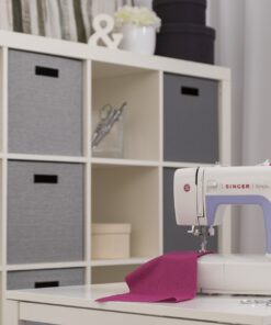 Alternative view of SINGER | Simple 3232 Sewing Machine with Built-In Needle Threader, & 110 Stitch Applications- Perfect for Beginners - Sewing Made Easy , White 32 Stitches