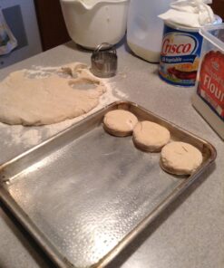 RSVP International Endurance Round Biscuit Cutters - Stainless Steel, Set of 4 | Nest for Easy Storage | For Cutting Thick or Thin Dough | Professional | High Handle Arch 33 81uMokRpEAL