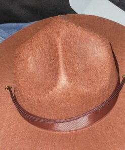 Kangaroo Adult Canadian Mountie Hat, Park Ranger Hat or Drill Sergeant Brown Hat 26 81uNjvt 6AL