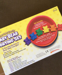 Learning Resources Baby Bear Sorting Set, Counting and Sorting Toys, Baby Bear Counters, Sorting Bears, 108 Pieces, Ages 3+ 19 81uOPvi6VeL