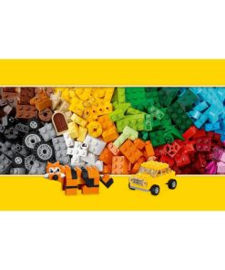 LEGO Classic Medium Creative Brick Box 10696 Building Toy Set - Featuring Storage, Includes Train, Car, and a Tiger Figure, and Playset for Kids, Boys, and Girls Ages 4-99 46 81uPvMqZL0L