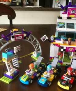 LEGO Friends The Big Race Day 41352 Building Kit, Mini Go Karts and Toy Cars for Girls, Best Gift for Kids (648 Piece) (Discontinued by Manufacturer) 31 81uR7OkYPKL