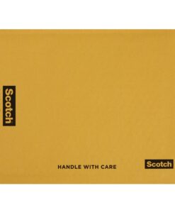 Alternative view of Scotch Bubble Mailer, 8.5 in x 11 in, Size #2, Kraft, 25/Pack (7914-25-CS)