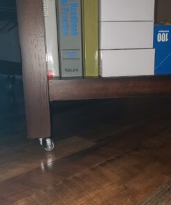 bayite 4 Pack 1" Low Profile Casters Wheels Soft Rubber Swivel Caster with 360 Degree Top Plate 100 lb Total Capacity for Set of 4 (2 with Brakes & 2 Without) 50 81uSLL0lxyL