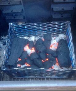 BBQ Charcoal Basket 12 x 10 x 6 inch Vertical Horizontal or UDS Smoker Coal Firebox 27 81uTgfG5GHL