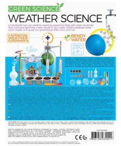 4M Toysmith: Green Science Kits Weather Science Kit, Exciting Activity to Help you Understand How our Weather Works, STEM, Mini Observatory, For Boys & Girls Ages 8 and up 14 81uXbhSkjzL