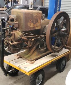 Gorilla Carts Heavy-Duty Steel Utility Cart with Removable Sides and 13" Tires, 1200-lbs. Capacity, Yellow 36 81uYXZC5JAL