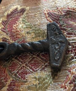 Norse Tradesman Thor's Hammer Necklace - Solid Brass Mjolnir Pendant with Adjustable Genuine Leather Cord 27 81uYbtG6GIL