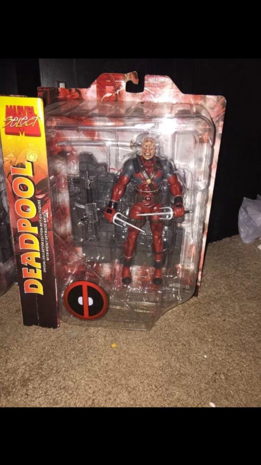 Marvel Select Action Figure Deadpool Unmasked Variant - New