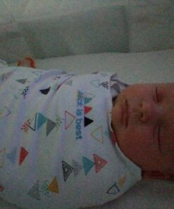 HALO Sleepsack Swaddle, 100% Cotton, Triangle Neutral, Multi, Small Multi Color Triangle Small (Pack of 1) 31 81uYjoWHjKL