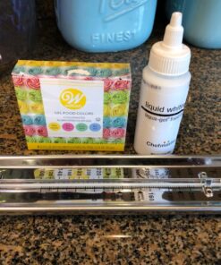 Candy Thermometer Deep Fry/Jam/Sugar/Syrup/Jelly Thermometer with Hanging Hook & Pot Clip Stainless Steel Cooking Food Thermometer Quick Reference Temperature Guide,Black Candy Thermometer-Black 34 81uYl7zni4L 1