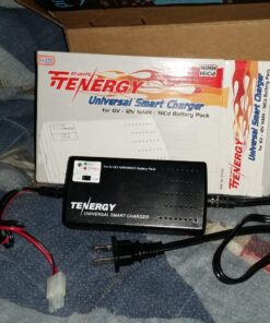 Tenergy Universal RC Battery Charger for NiMH/NiCd 6V-12V Battery Packs, 2A Charger for RC Car, Airsoft Batteries, Compatible with Standard Size Tamiya/Mini Tamiya/Alligator Clips Connectors 01025 17 81uZG5cAMWL