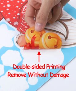 350PCS Christmas Decorations Snowflakes Window Clings Vintage Xmas Winter Decals Santa Clause Gnome Elf Snowman Reindeer Party Cling Decor 27 81uZxDVuqyL