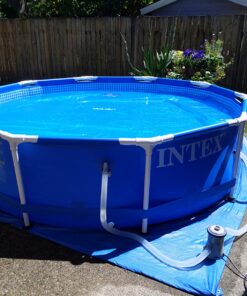 Intex Metal Frame Pool Set, 10-Feet x 30-Inch 50 81ub5dmMWBL