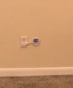 Maximm Cable 3 Ft 360° Rotating Flat Plug Extension Cord/Wire, 16 AWG Multi 3 Outlet Extension Wire, 3 Prong Grounded Wire - White - UL Certified 3 Feet 42 81ubXoO2NkL