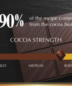 Lindt EXCELLENCE 90% Cocoa Dark Chocolate Bar, Chocolate Candy for Christmas and Holidays, 3.5 oz. (12 Pack) 17 81ucXLWuCeL