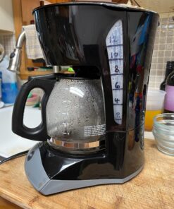 Mr. Coffee Coffee Maker with Auto Pause and Glass Carafe, 12 Cups, Black 29 81uccgjOHAL