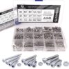 Comdox 500Pcs M3 M4 M5 Stainless Steel Button Head Hex Socket Head Cap Bolts Screws Nuts Assortment Kit (Cheese Head) Cheese Head 31 81ud8cMSmlS