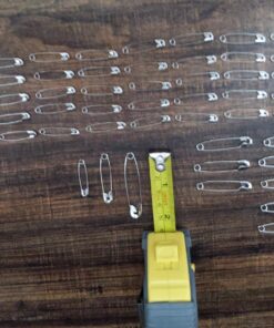 SINGER 00226 Assorted Safety Pins, Multisize, Nickel Plated, 50-Count 22 81udkxHZsGL