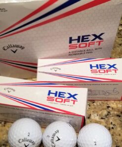 Callaway Hex Soft Golf Balls White 1 Dozen Pack 18 81ufoe31nL