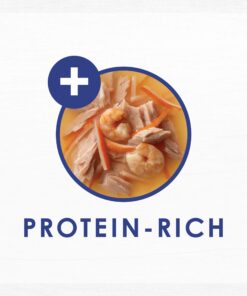 Purina Fancy Feast Limited Ingredient Wet Cat Food Complement, Broths - (16) 1.4 oz. Pouches Tuna, Shrimp & Whitefish 1.40 Ounce (Pack of 16) Standard Packaging 23 81ugUAhaoEL