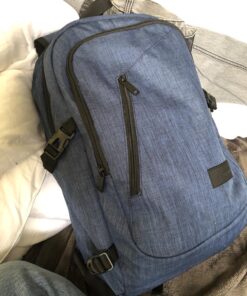 Mancro Laptop Backpack, 15.6 inch Business Backpack Water Resistant Laptops Backpack for Men Women Travel Backpack with USB Charging Port(Blue, 15.6 inch) Blue 54 81ugfWyeIaL