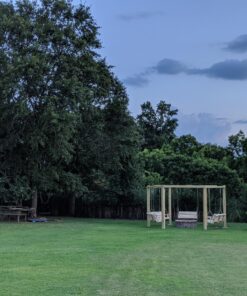 Jungle Gym Kingdom Swing Set Hangers - 2 Heavy Duty Brackets with Locking Snap Hooks for Porch, Patio, Playground - Indoor/Outdoor Hardware & Accessories 2 pack hangers 49 81ugmeeu15L 1