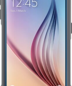 Alternative view of OtterBox COMMUTER SERIES for Samsung Galaxy S6 - Retail Packaging - Glacier (White/Gunmetal Grey)