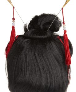 Rubie's Asian Lady Wig, Black, One Size 16 81uiU2nLLsS