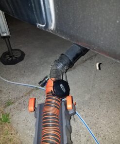 Valterra 45 Degree Hydroflush Attachment with Removable Anti-Siphon Valve for RV, Camper, Trailer -F02-4100 21 81uk2VHRACL