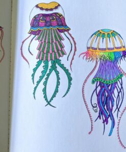 ARTEZA Colored Gel Pens Set of 60, Fine Point (0.8-1.0mm) Pens for Journaling and Coloring, Non-Toxic, Acid-Free, Vibrant Ink Pens for Adults 37 81umkncmXML