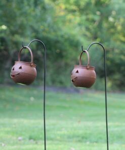 Alternative view of Ashman Adjustable KD Shepherd's Hooks (4 Pack), Black, Made of Premium Metal for Hanging Solar Lights, Bird Feeders, Mason Jars, Christmas Lights, Lanterns, Garden Stakes, and Wedding Décor, etc. 4