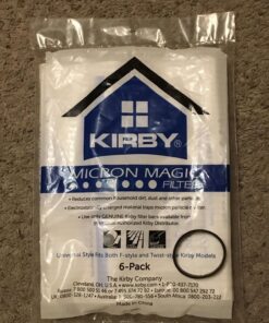 Kirby Part#204808 - Genuine Kirby Style F HEPA Filtration Vacuum Bags for ALL Sentria Models (6 Bags & 1 Belts) Size: 6 Bags & 1 Belts Model 9 81unzrUE76L