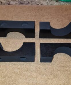 SE 6" x 4" x 3/4" Rubber Bench Block - JT34446RB 9 81upYPT60eL