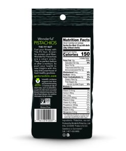 Alternative view of Wonderful Roasted & Salted Pistachios, Gluten Free & Non-GMO, 8 Oz (Pack of 25)