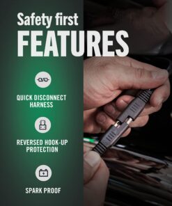 Battery Tender Plus 12V Battery Charger and Maintainer: 1.25 AMP Powersport Battery Charger and Maintainer for Motorcycles, ATVs, UTVs - Smart 12 Volt Automatic Float Charger - 021-0128 27 81usko77cIL