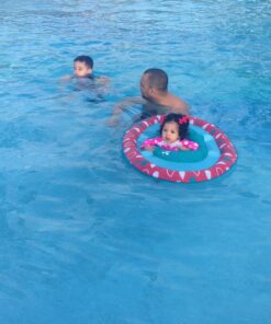 SwimWays Baby Spring Float - Baby (9-24 Months) Water Float - Green Octopus, Blue 9 81ut2PutNxL