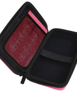 Guerrilla Hard Travel Case for TI-83 Plus, TI-84 Plus, TI-84 Plus Color Edition, TI-89 Titanium, TI-Nspire CX&CX CAS, HP50G Graphing Calculators + Guerrilla's Essential Calculator Accessory Kit, Pink 9 81utn24QMhL