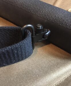 Uncle Mike's SS BL Nickel Quick Detach Sling Swivels 1 1/4" Black 21 81uuLnJJwL