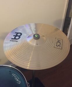 Meinl Cymbals HCS Cymbal Set Box Pack for Drums with 13" Hihats, 14" Crash, Plus Free 10" Splash, Sticks, Lessons — Made in Germany — Durable Brass, 2-Year Warranty, Traditional Finish (HCS1314 38 81uvX6z6HaL