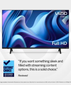 VIZIO 40-inch D-Series Full HD 1080p Smart TV with AMD FreeSync, Apple AirPlay and Chromecast Built-in, Alexa Compatibility, D40f-J09, 2022 Model 40 inch 35 81uw2idXIgL