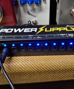 Donner DP-1 Guitar Power Supply 10 Isolated DC Output for 9V/12V/18V Effect Pedal 43 81uwHH36qfL