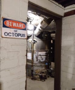 Beware Of Octopus 8” x 12” Vintage Aluminum Retro Metal Sign VS302 18 81uy6smYd2L